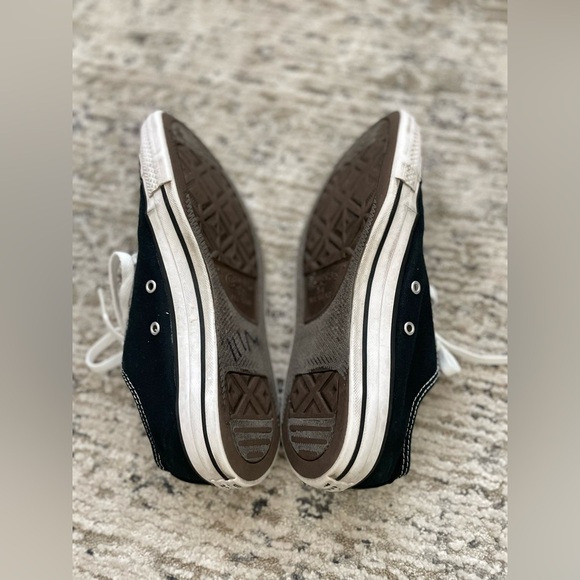 Converse all star classic black low tops women’s size 9.5 - Picture 8 of 10